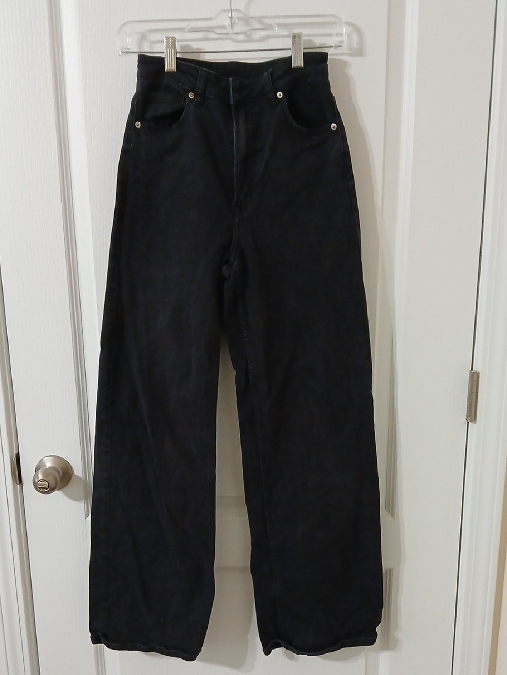H&M Black Flared Jeans